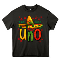 Asphalt uno my first mexican birthday Heavy Core Tee - Jasminsmagicworld