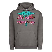 Pigment Tornado floral nurse preview Urban Hoodie - AdoDesignShop