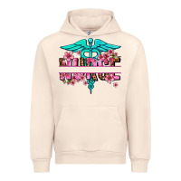 Sandshell floral nurse preview Urban Hoodie - AdoDesignShop