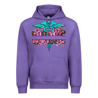 Tulip floral nurse preview Urban Hoodie - AdoDesignShop