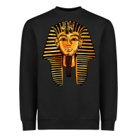 Black King Pharaoh Tutankhamun King Tut Pharaoh Ancient Egyptian Heavyweight Sweatshirt - trangStudio