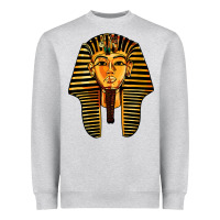 King Pharaoh Tutankhamun King Tut Pharaoh Ancient Egyptian Heavyweight Sweatshirt | Teevron