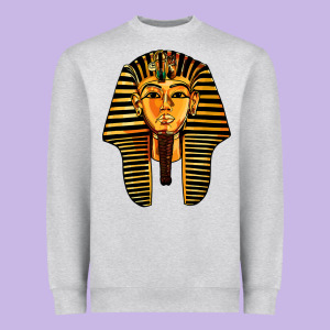 King Pharaoh Tutankhamun King Tut Pharaoh Ancient Egyptian Heavyweight Sweatshirt Designed By Trangstudio