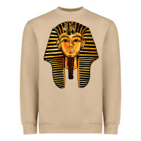 Mushroom King Pharaoh Tutankhamun King Tut Pharaoh Ancient Egyptian Heavyweight Sweatshirt - trangStudio