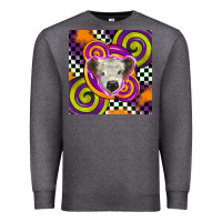 Charcoal Heather halloween  calf scottish Premium Sweatshirt - BarkalooDesign