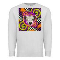 Dove Grey halloween  calf scottish Premium Sweatshirt - BarkalooDesign