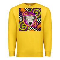 Lemon halloween  calf scottish Premium Sweatshirt - BarkalooDesign