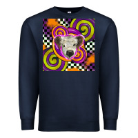 Navy halloween  calf scottish Premium Sweatshirt - BarkalooDesign