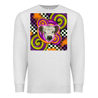 Oatmeal Heather halloween  calf scottish Premium Sweatshirt - BarkalooDesign