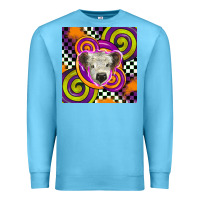 Ocean Blue halloween  calf scottish Premium Sweatshirt - BarkalooDesign