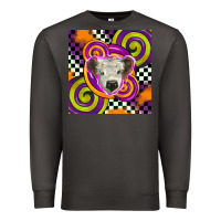 Smoke halloween  calf scottish Premium Sweatshirt - BarkalooDesign
