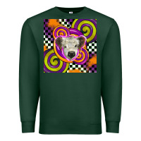 Sports Green halloween  calf scottish Premium Sweatshirt - BarkalooDesign