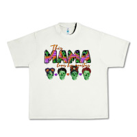 Pistachio personalized this mama loves her monsters Urban Heavy Tee - CowGirlArtShop