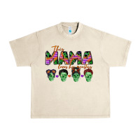 Sandshell personalized this mama loves her monsters Urban Heavy Tee - CowGirlArtShop