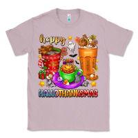 Lilac Happy Hallothanksmas coffee cups Classic Tee - texasbilliewilder