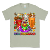 Matcha Happy Hallothanksmas coffee cups Classic Tee - texasbilliewilder