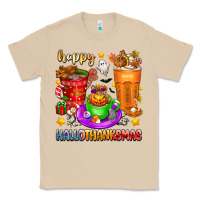 Mushroom Happy Hallothanksmas coffee cups Classic Tee - texasbilliewilder