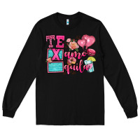 Black te quila te amo Long Sleeve Tee - OliviaCreatesArt