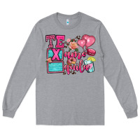 Heather Grey te quila te amo Long Sleeve Tee - OliviaCreatesArt