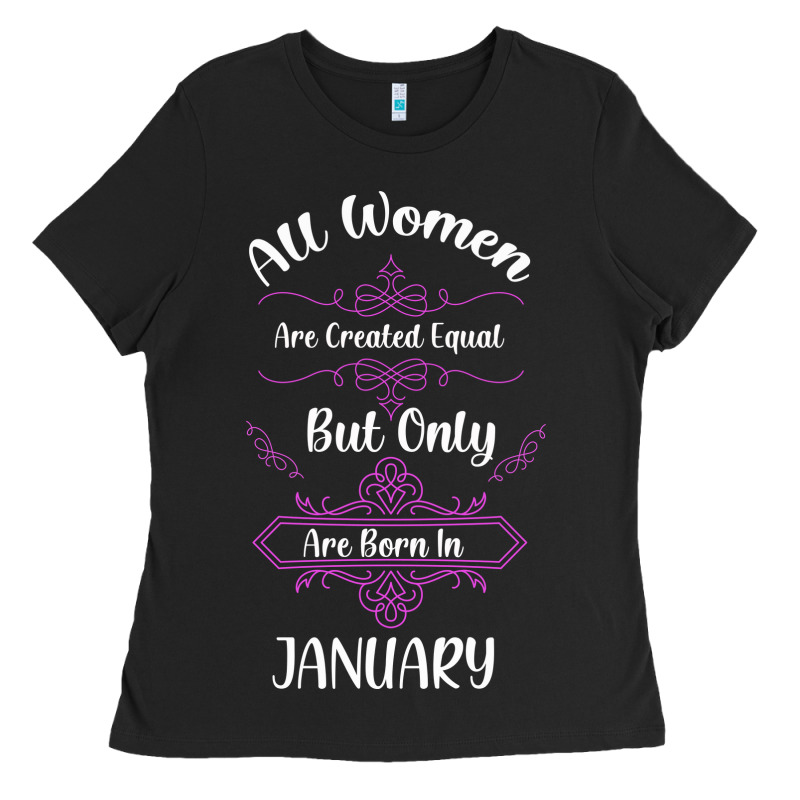 Legends Are Born In January Shirt Ladies Tee by Bettercallsaul | Teevron