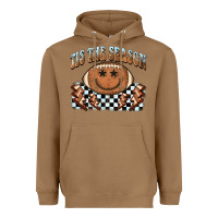 Toasted Coconut tis the season football smiley face Heavyweight Hoodie - BarkalooDesign