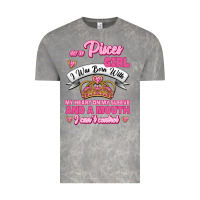 Cloud Rock As A Pisces Girl I Was Born With My Heart On My Sleeve And A Mouth Vintage Tee - Jasminsmagicworld