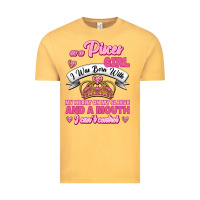 Vintage Mustard As A Pisces Girl I Was Born With My Heart On My Sleeve And A Mouth Vintage Tee - Jasminsmagicworld