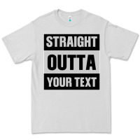 Dove Grey Straight Outta Your Text Premium Tee - Bettercallsaul