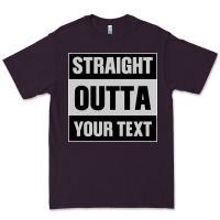 Plum Straight Outta Your Text Premium Tee - Bettercallsaul