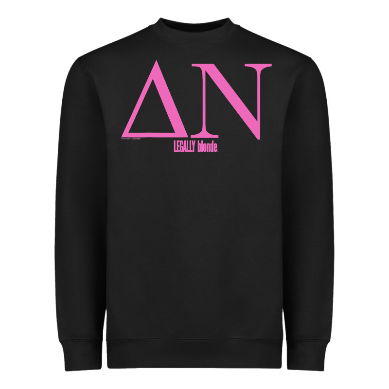 Legally Blonde Delta Nu Greek Letters Heavyweight Sweatshirt by trangStudio | Teevron