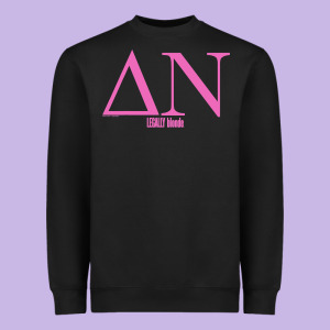 Legally Blonde Delta Nu Greek Letters Heavyweight Sweatshirt Designed By Trangstudio