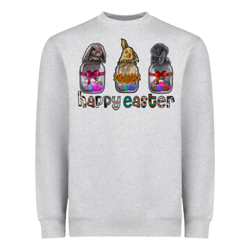 Happy Easter Heavyweight Sweatshirt by CowhideDigitalArt | Teevron