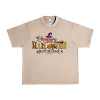 French Oak happy halloween trick or treat Urban Heavy Tee - CowGirlArtShop