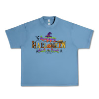 Pebble Blue happy halloween trick or treat Urban Heavy Tee - CowGirlArtShop