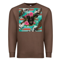 Chestnut western suffolk ewe Premium Sweatshirt - BarkalooDesign