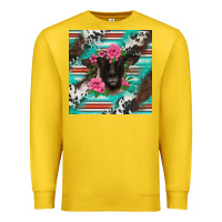 Lemon western suffolk ewe Premium Sweatshirt - BarkalooDesign