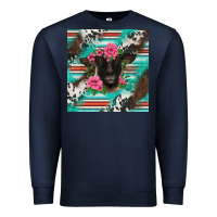 Navy western suffolk ewe Premium Sweatshirt - BarkalooDesign