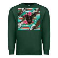 Sports Green western suffolk ewe Premium Sweatshirt - BarkalooDesign