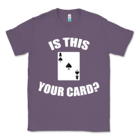 Lavender Cool Magician Is This Your Card Illusionist Classic Tee - trangStudio