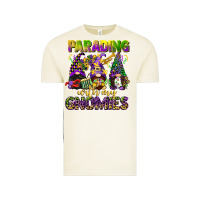 Vintage Arctic parading with my gnomies mardi gras Vintage Tee - CowGirlArtShop