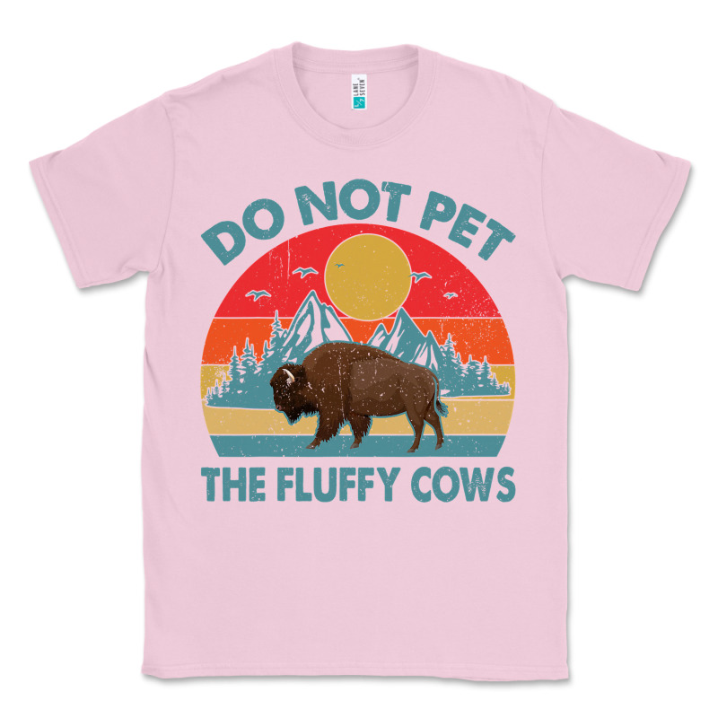 Do Not Pet The Fluffy Cows Vintage Classic Tee by trangStudio | Teevron