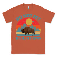 Copper Do Not Pet The Fluffy Cows Vintage Classic Tee - trangStudio
