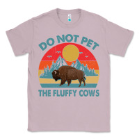 Lilac Do Not Pet The Fluffy Cows Vintage Classic Tee - trangStudio