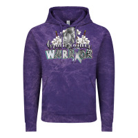 Cloud Purple brain cancer warrior Vintage Hoodie - CowGirlArtShop