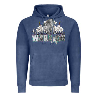 Vintage Denim brain cancer warrior Vintage Hoodie - CowGirlArtShop