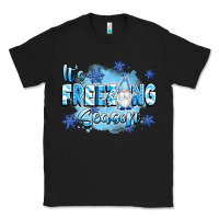 Black it's freezing season Classic Tee - texasbilliewilder