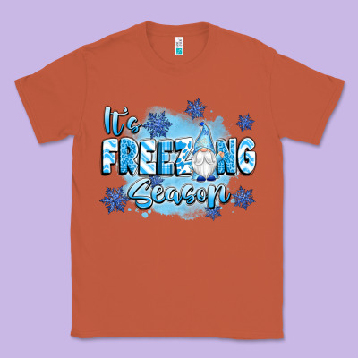 It's Freezing Season Classic Tee Designed By Texasbilliewilder