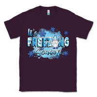 Plum it's freezing season Classic Tee - texasbilliewilder