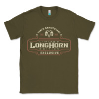 Army Green Ram Trucks Limited Longhorn Edition 10th Anniversary Classic Tee - trangStudio