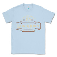 Dusty Blue Ram Trucks Limited Longhorn Edition 10th Anniversary Classic Tee - trangStudio